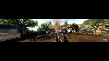 Crysis Warhead. Eyefinity 5040x1050 Ultra High + AAx4. 1080P Video