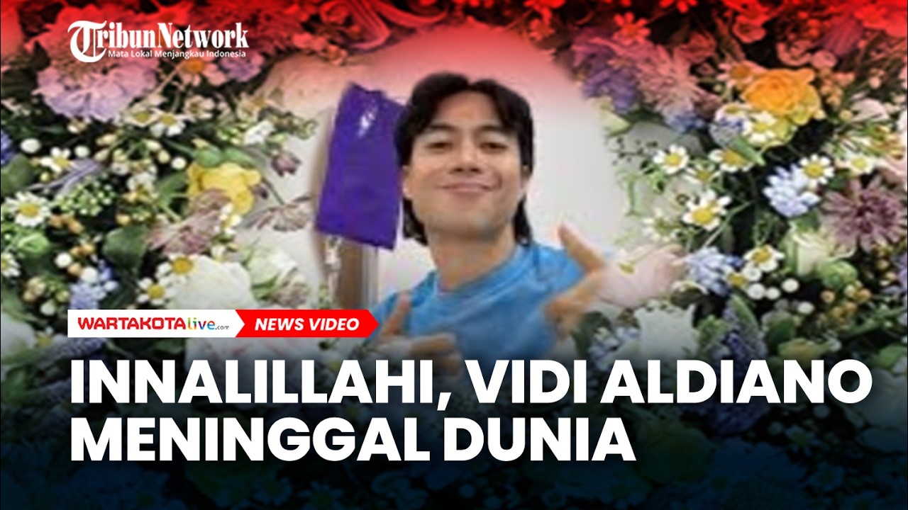 INNALILLAHI, Vidi Aldiano Meninggal Dunia