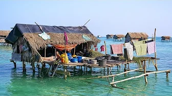 7 Days With The Tribe That BREATHES Underwater | Bajau Sea Nomads |  {4k}