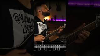 Architects - when we were young (JaviAEP Guitar Cover) TABS ON SCREEN! #shorts