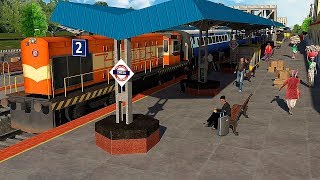 Indian Hill Train Driving 2018 Gameplay screenshot 2