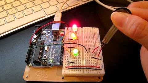 Arduino Analog In Lab: 1 FSR, 3 LEDs