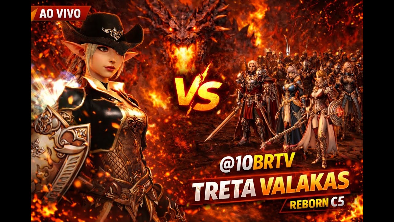 DISPUTA PELO VALAKAS🐉 | Lineage 2 Reborn Signature x1 EXP x1, PvP, Farm #l2 #l2aovivo #lineage2