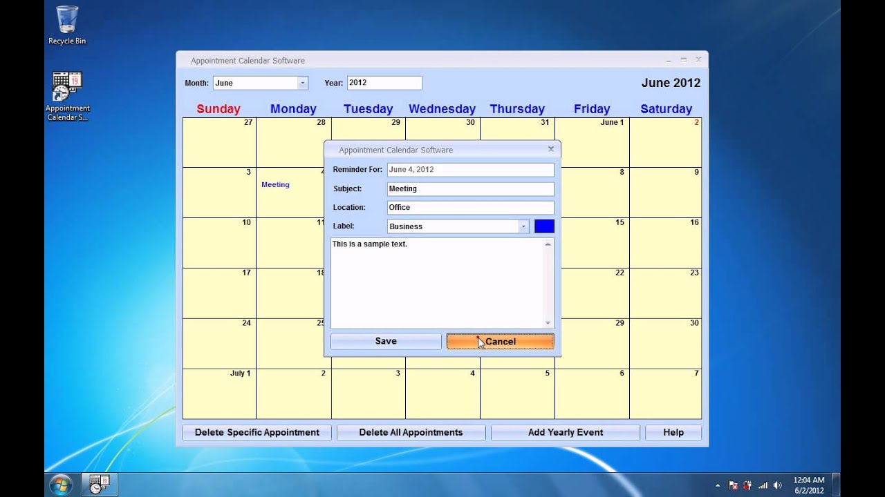 How To Use Appointment Calendar Software YouTube