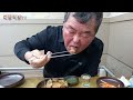 외식먹방:)마~이 뭇다 아이가!  (감자탕, 모듬순대에 수제비까지) I ate a lot!(gamjatang, sundae, sujebi)