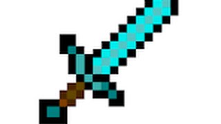 Minecraft espada de diamante Cursor