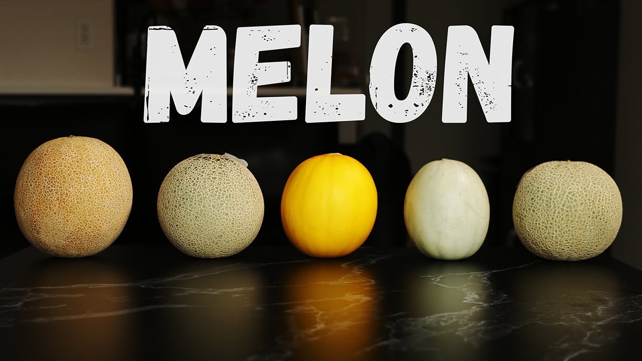 Cut Open Japanese Melon | 5 Types Of Melon In Japan