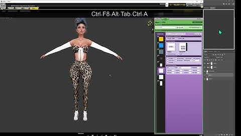 IMVU TUTORIALS - OUTFIT WORKFLOW 0017