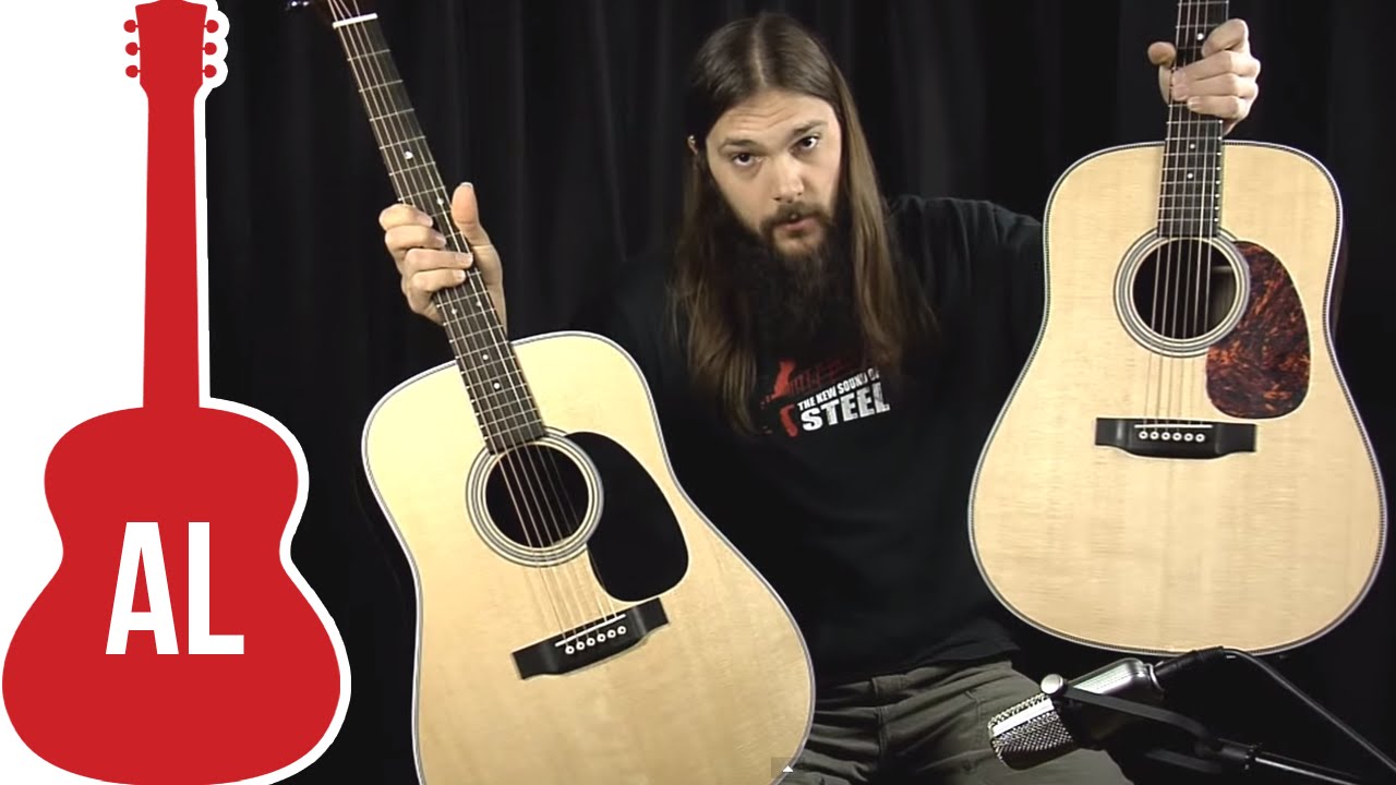Martin D28 vs HD28 - Review and Comparison - YouTube