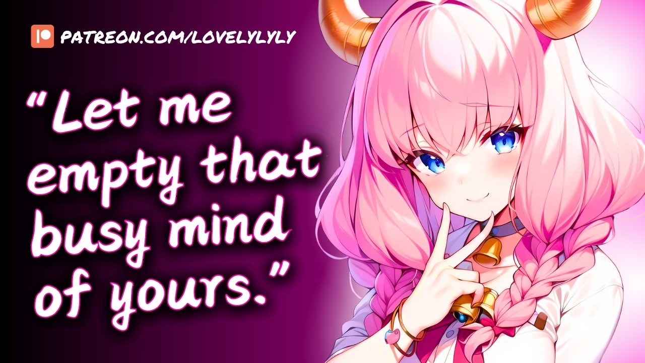 Sleep Demon Overpowers You With Her Soothing Whispers 💖 Heartbeats & Hair Playing | Sleep AID | ASMR