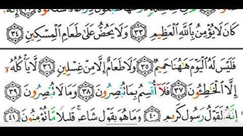 سورة الحاقة سعد الغامدي برواية روش عن نافعSurah Al-Haqqah Saad Al-Ghamdi