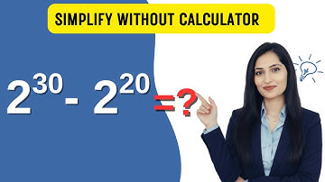 No Calculator Needed!💡(Test Your Brain) | The Smart Way to Simplify Tough Exponential Expression!