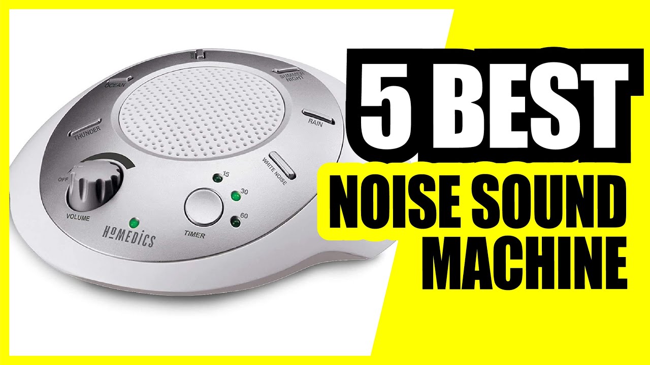 5 Best Noise Sound Machine Best Sleep sound Machines YouTube