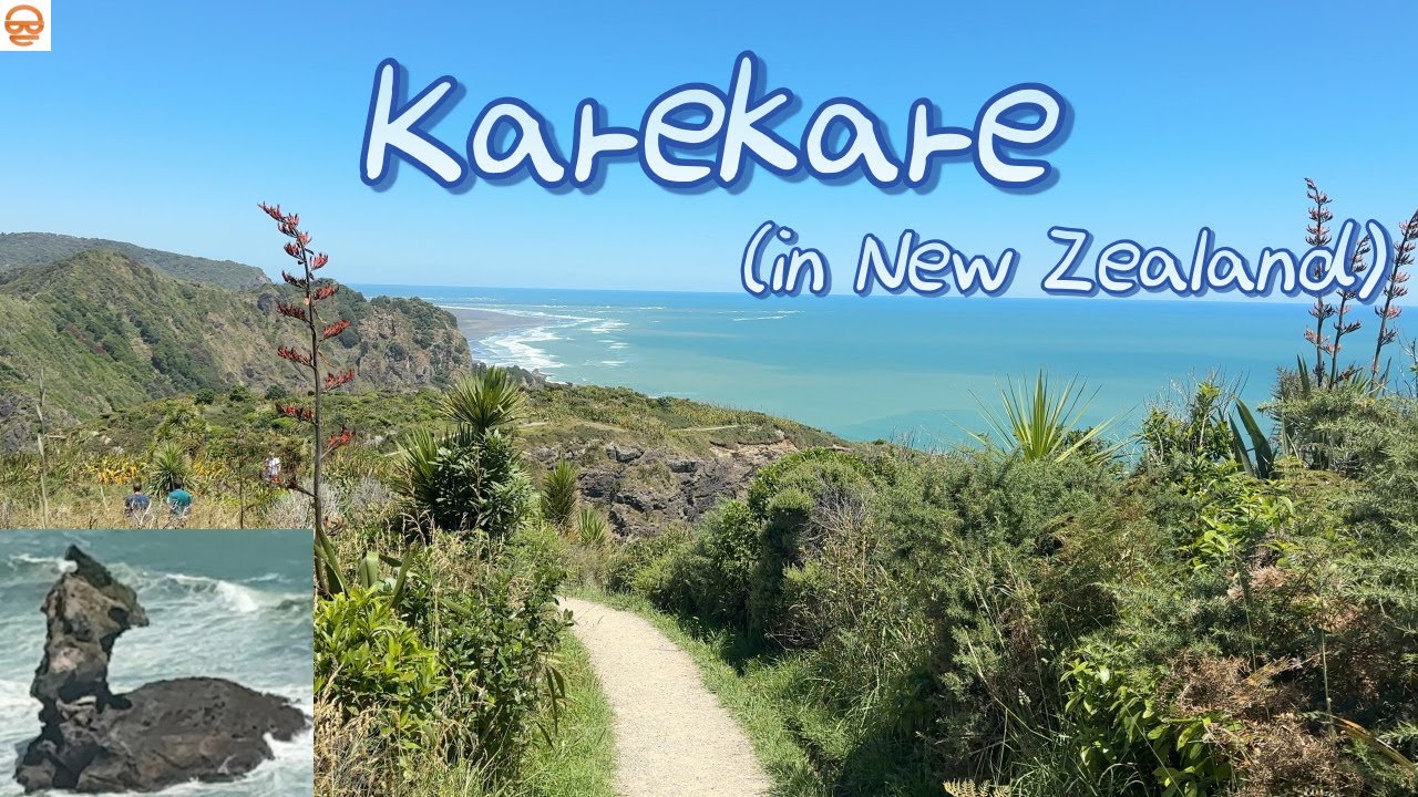 Coastal Cliff Wonders: Karekare Comans Track Walk | 뉴질랜드 카레카레 커먼스 트랙 산책 #newzealandtravel #karekare