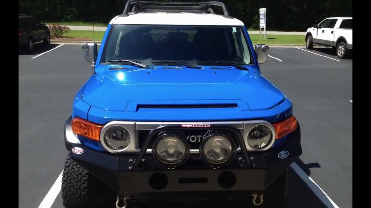 2007 Fj With 3in All Pro Lift And Front Bumper Youtube