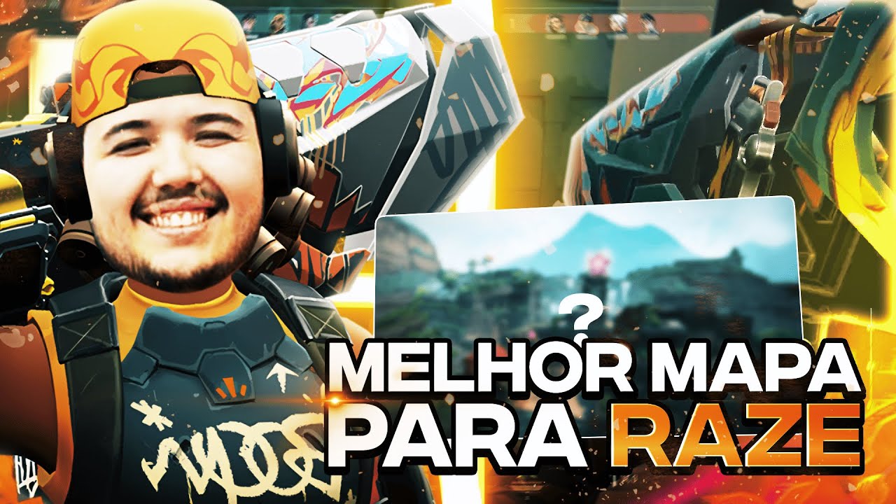 Eu Descobri o SEGREDO para Dominar de Raze em um Mapa Específico