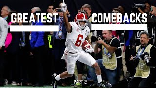 Greatest Comebacks in College Football History (Part 2)