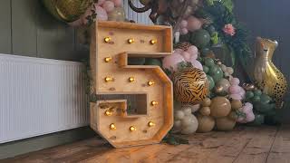 Jungle Thema Ballonnendecoratie