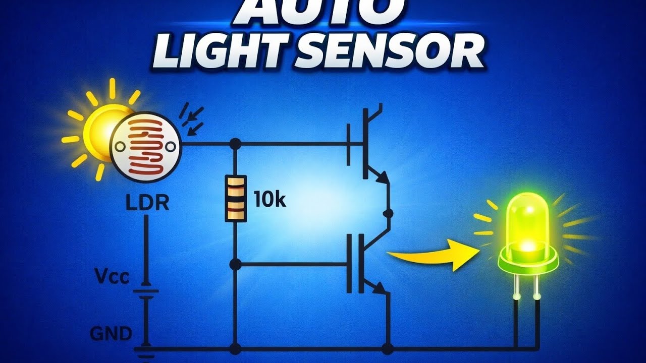 How to Build a Light-Sensitive LED Circuit with LDR | Easy LDR Tutorial for Beginners!