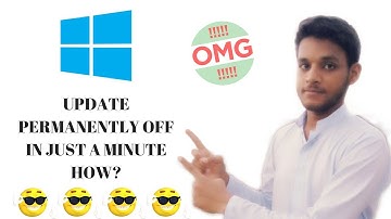 How to Disable/Turn off Windows Automatic Updates Permanently On Windows 10 2018 | YoutubeVevo
