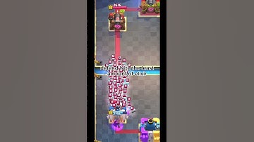 Defend with the least amount of elixir #shorts #clashroyale