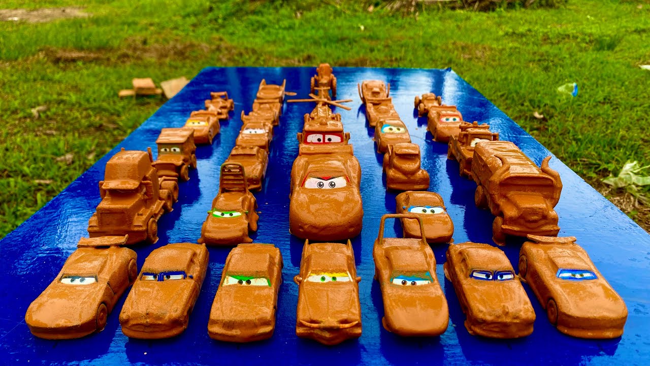 Disney Pixar Cars Various Cars Miniature Cars Roll Down A Colorful disney-pixar-cars-various-cars-miniature-cars-roll-down-a-colorful
