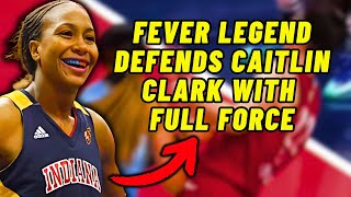 CAITLIN CLARK Receives Support from Fever LEGEND Tamika Catchings Over Carter CHEAP SHOT