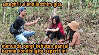sempat hilang Alhamdulillah kami temukan gita disini