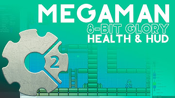 MEGAMAN 13 HUD - Construct 2 - [8-bit Glory]