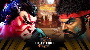 Street Fighter 6 - E. Honda Vs Ryu (Very Hard) ~ Level 8