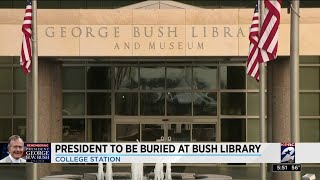 College Station prepares for arrival of George H.W. Bush