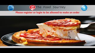 CS50 Final Project - The Food Journey screenshot 1