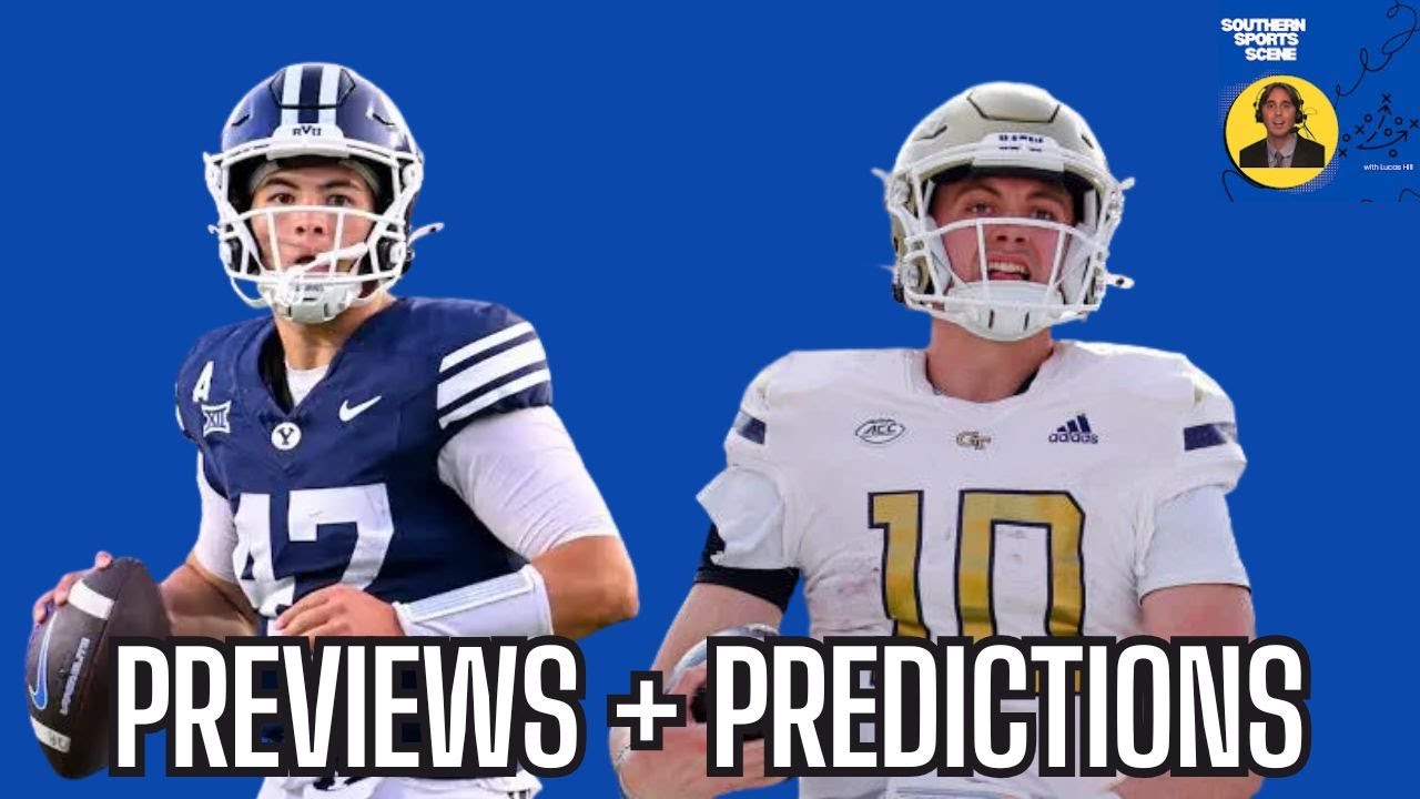 The Greatest Bowl Game Ever Eaten! | Georgia Tech vs BYU Previews + Predictions