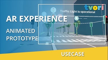 Animated prototype of an AR experience