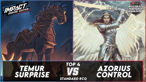 Temur Surprise VS Azorius Control [PAPER] | Standard RCQ from IGC Top 4 | Magic: the Gathering