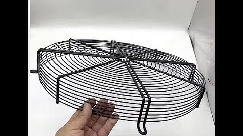 Automatic 3D CNC Wire Forming Bending Machine For fan guard ribs #shorts