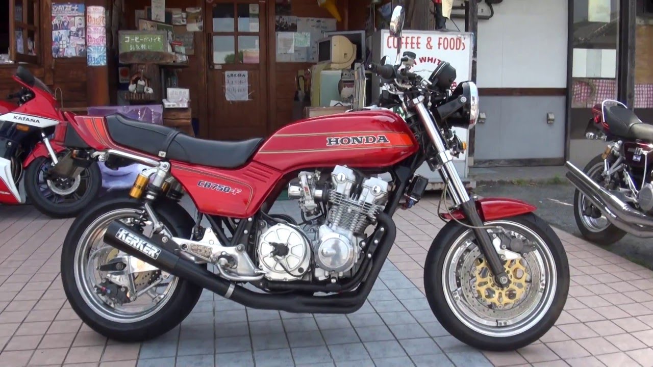 KERKER フルエキ　マフラー　cb750f cb900f KERKER : [M4] Rare KERKER K series muffler for CB750F CB900F