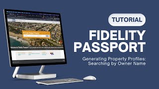 Generating Property Profiles by Owner Name