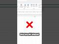 Nomor urut ke samping langsung otomatis 😱🔥 #belajarexcel #excel #ytshorts #exceltips