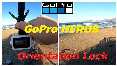 GoPro HERO8 Orientation Lock | Pull down to set the recording orientation to either UP or Down