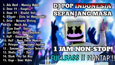 🎶DJ REMIX TERBARU 2021 KUMPULAN LAGU POP INDONESIA 1 JAM NONSTOP FULL LAGU GALAU🎶