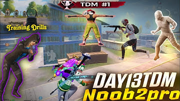DAY 13 BECOME A FASTEST TDM PLAYER [NOOB TO PRO] ‼️TDMN1 ? #bgmitdm