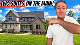 This New Home Near Raleigh NC Has Something You RARELY See... TWO Main-Floor Suites!