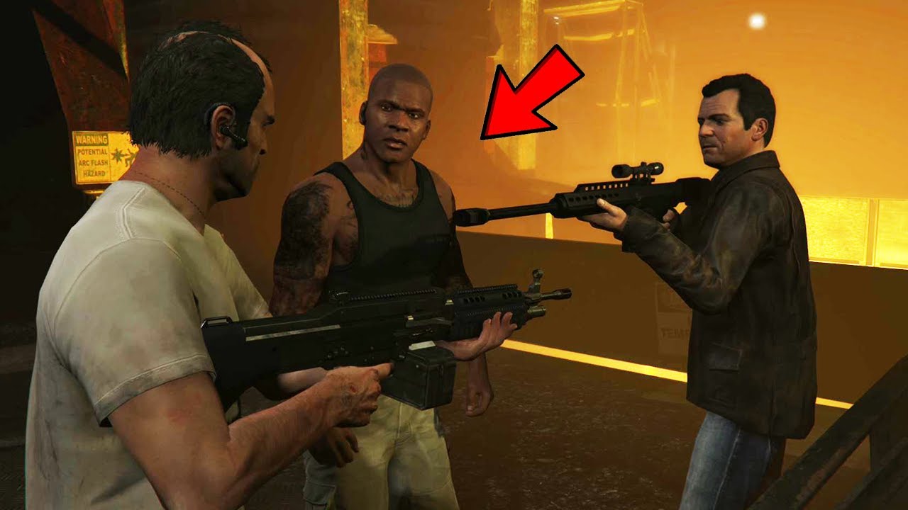 El protagonista de GTA 3 asa silenciosamente a Franklin en un