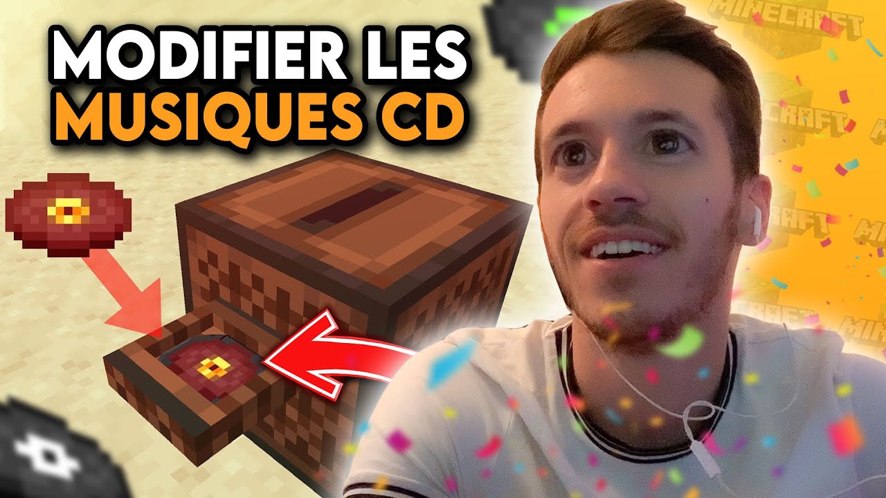 Comment MODIFIER les MUSIQUES des CD sur Minecraft ! (facile) - YouTube