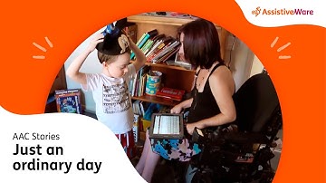 Lisa and Proloquo2Go - Just an ordinary day