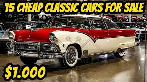 15 Classic Cars from the 1940s to 1970s You Can Buy for $1,000 to $35,000!