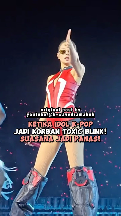Ketika Idol K-Pop Jadi Korban Toxic Blink! Suasana Jadi Panas! #kpop #shorts