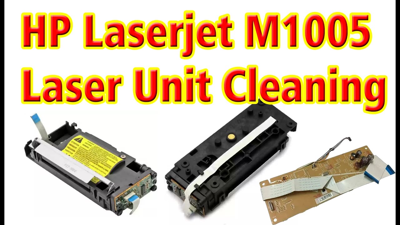 HP Laserjet M1005 Laser Unit Cleaning | How to clean laser unit hp m1005 printer
