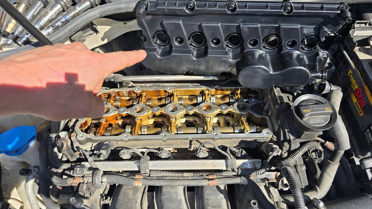 Замена клапанной крышки и клапана PCV 06 - 10 VW Jetta, Golf, Rabbit